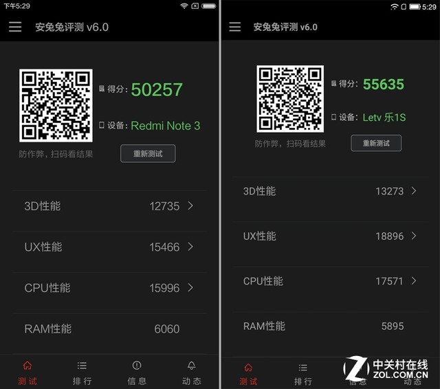 樂(lè)1s對(duì)比紅米Note 3（先不發(fā)） 