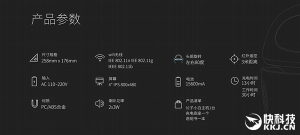 1880元！公子小白機(jī)器人發(fā)布：聲音識別國內(nèi)最強(qiáng)