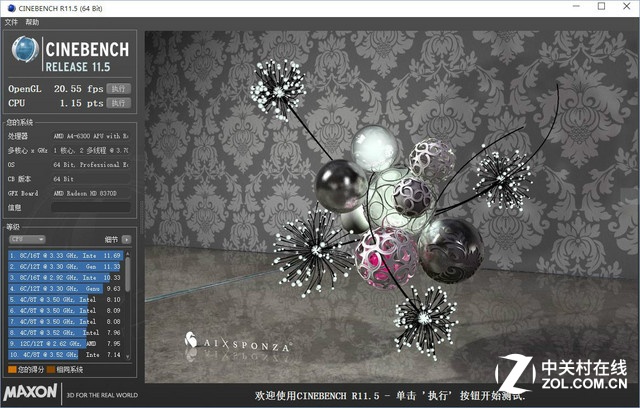  一分鐘了解CPU性能：AMD A4-6300實(shí)測