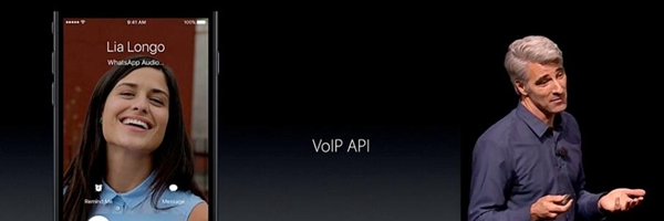 iOS10內(nèi)置支持VoIP：傳統(tǒng)電話服務(wù)要消亡