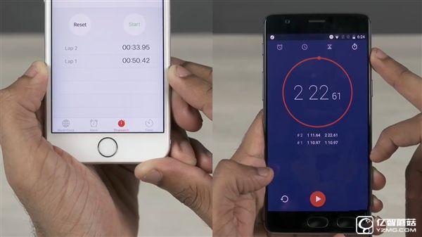 一加3對(duì)比iPhone 6S速度測(cè)試：遺憾落敗