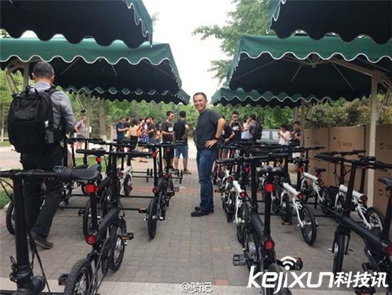 小米智能自行車實拍 小米自行車到底有多大？
