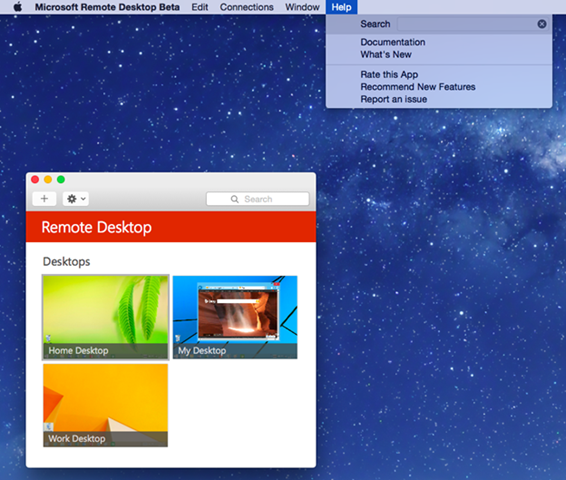 微軟為Mac用戶更新遠(yuǎn)程桌面應(yīng)用Remote Desktop