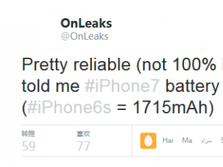 iPhone 7電池容量是多少？蘋果7電池容量猛增？
