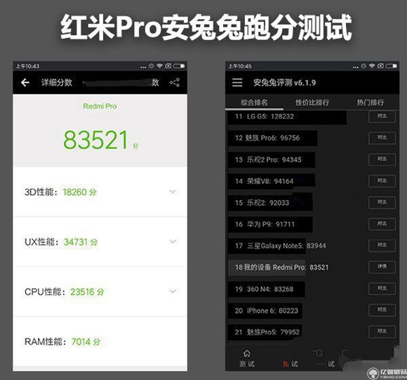 紅米pro和魅藍(lán)note3哪個好？紅米pro與魅藍(lán)note3哪個更值得買？