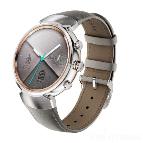 華碩發布圓款智能手表ZenWatch 3 顏值巔峰！