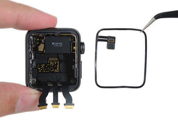 Apple Watch Series 2拆解: 機(jī)內(nèi)已經(jīng)大不同