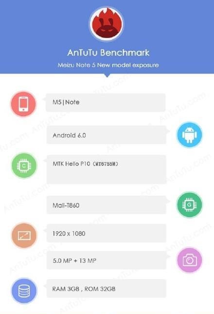 魅藍Note5配置曝光 萬年聯發科魅友又要失望了！
