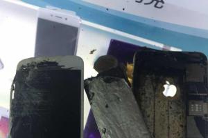 蘋果手機也爆炸了 現場照片嚇人！