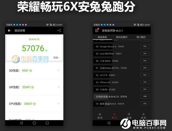 魅藍X和榮耀6X性能哪個好？聯(lián)發(fā)科P20對比麒麟655