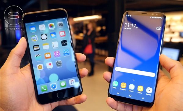 機皇之戰：三星S8+VS蘋果iPhone7 Plus簡單對比評測