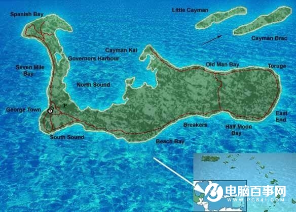 為什么BAT注冊地不是中國 而是加勒比海中一個島？