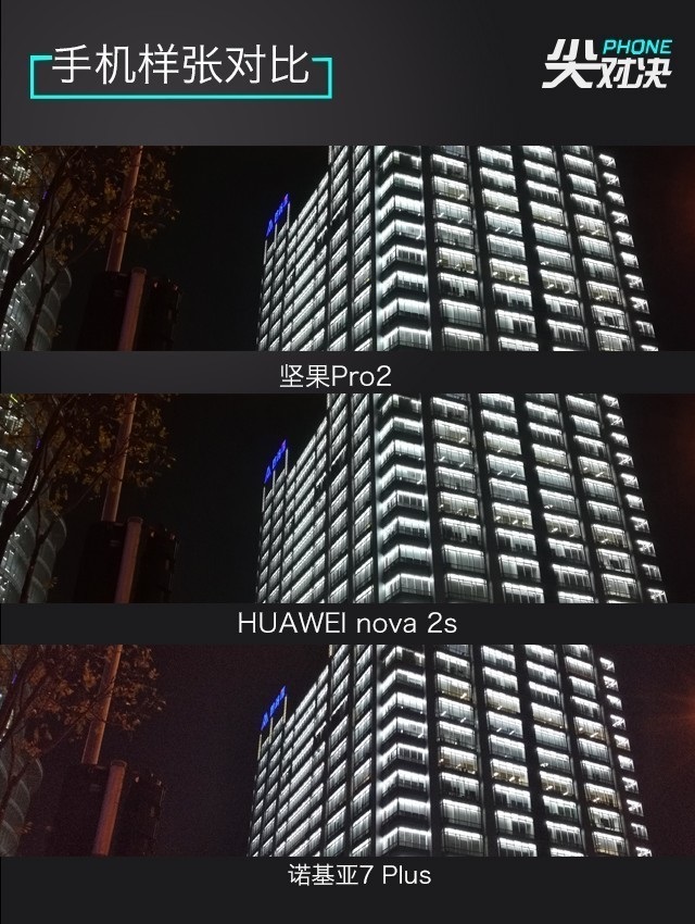 全面屏對決 諾基亞7 Plus、堅果Pro2、華為Nova2s對比評測