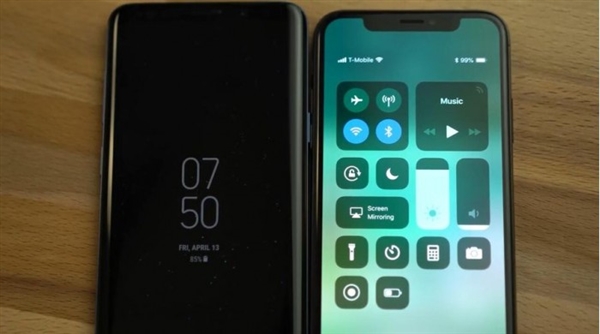 三星S9+、iPhone X電池續航對比：結果沒懸念