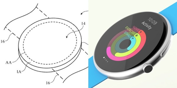 Apple Watch專(zhuān)利圖與網(wǎng)傳渲染圖