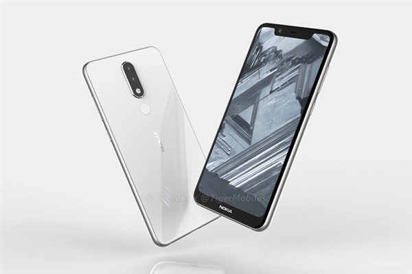 Nokia 5.1 Plus曝光：聯發科P18！劉海屏+后置雙攝