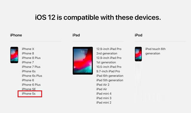 iPhone5s升級(jí)iOS12卡嗎 iPhone5s升級(jí)iOS12圖文教程