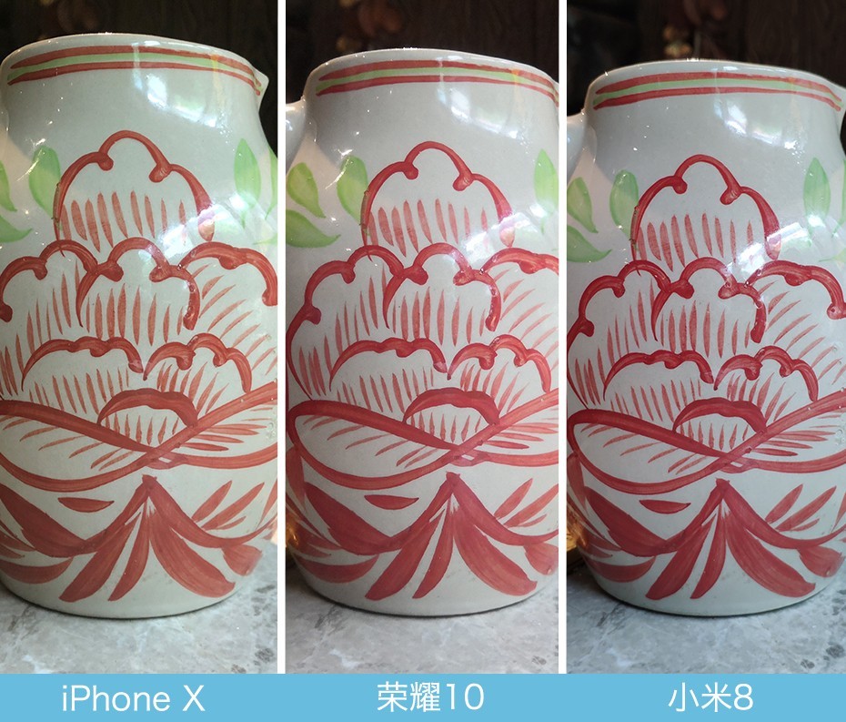 iPhone X、榮耀10、小米8拍照對(duì)比評(píng)測(cè) 蘋(píng)果秒殺一切？