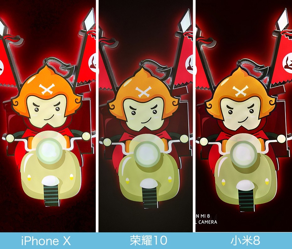 iPhone X、榮耀10、小米8拍照對(duì)比評(píng)測(cè) 蘋(píng)果秒殺一切？