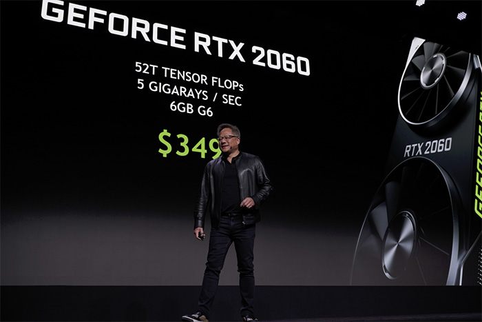 RTX 2060游戲顯卡發布：支持RTX光線追蹤技術 售價349美元！