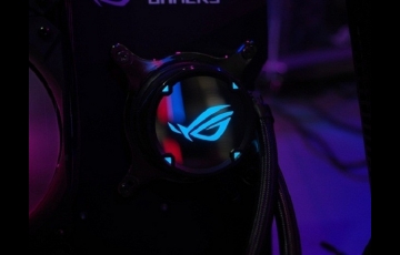 華碩全新ROG STRIX LC水冷風扇發布，搭載360mm冷排風扇+RGB燈效